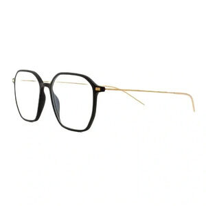 Equil LOOL Eyeglasses Frames RX-able 510 BKGD Black/Gold NWT